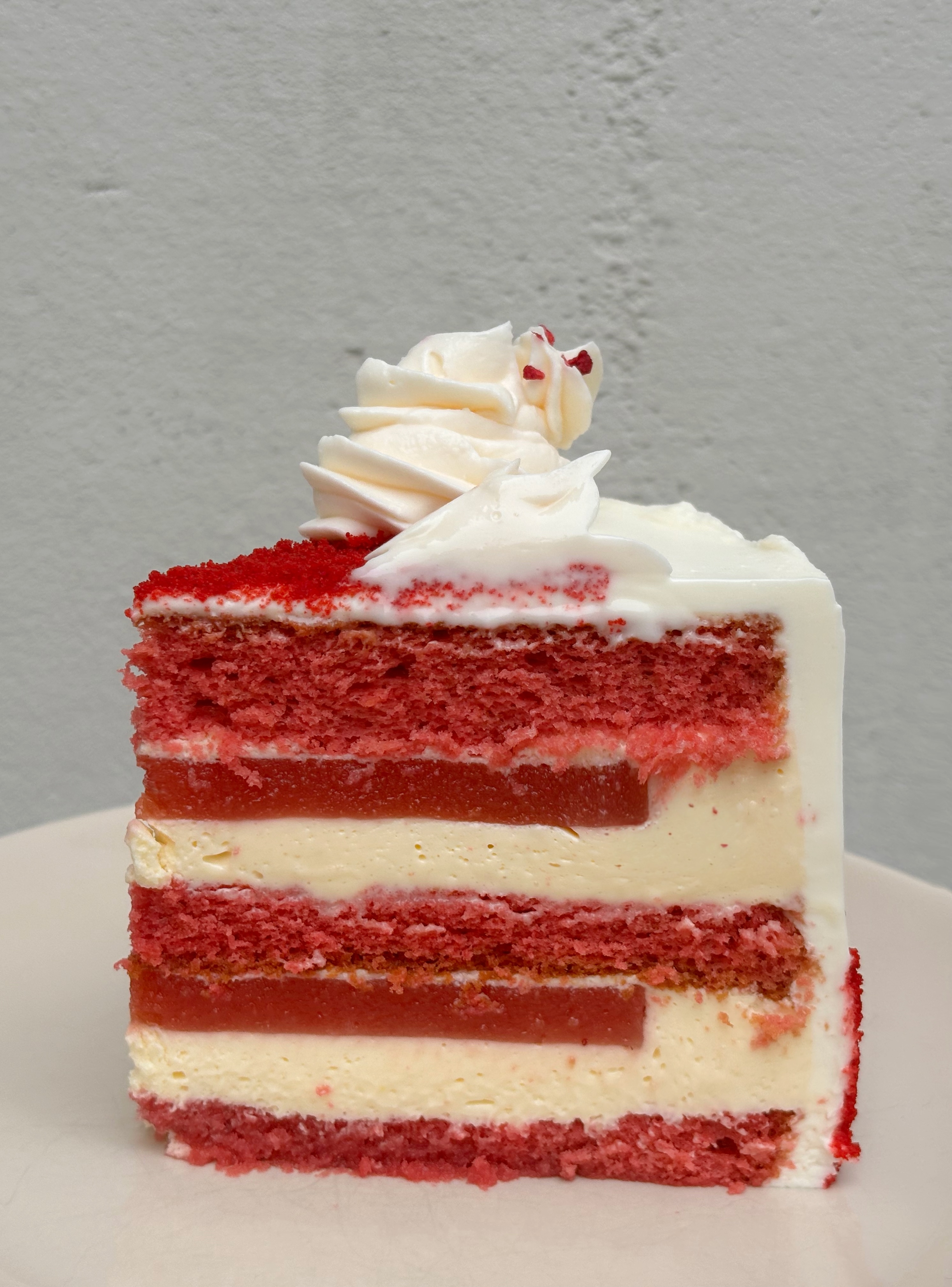 Tarta Red velvet en Valencia